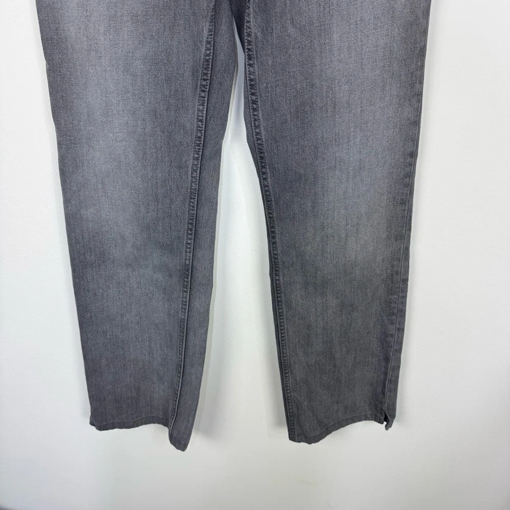 Levi's Re/Done Gray Easy Straight Button Fly Denim Jeans